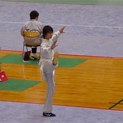 2004年JOC男子24式太極拳 櫻井君 今回初出場です