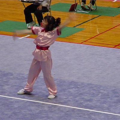 2004年JOC女子初級長拳 中山選手