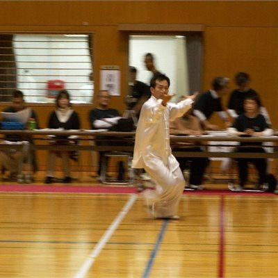 渋谷の「海底針」さん。 スピート感のある八卦掌の演舞