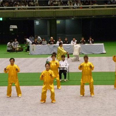 「集団」群馬県代表チームのみなさんです。 練習より揃ってますね!!!