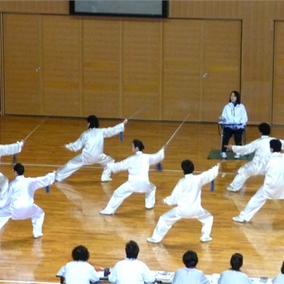 2015年3月8日 群馬県大会 「さくら太極拳倶楽部」のみなさんの陳式剣です。全国大会代表おめでとうございます!