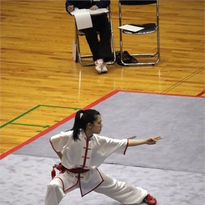 「第23回JOCジュニアオリンピックカップ武術太極拳大会」 秋田県代表A選手 女子長拳A3位、女子長拳A短器械(剣)7位 長拳Aで銅メダルおめでとうございます!