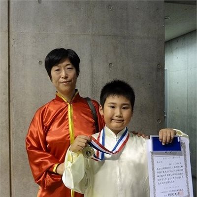 「第32回全日本武術太極拳選手権大会」 3日目最終日「男子ジュニア太極拳」 岩手県代表 H君、優勝おめでとう!