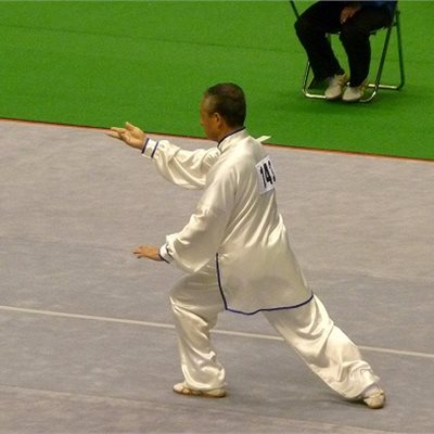 「第32回全日本武術太極拳選手権大会」 「男子陳式太極拳」 館林市在住の太極拳仲間Kさん。 目標の8.6まであと少しです!