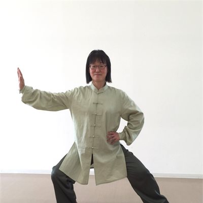「振驚伝統陳式太極拳」の皆さんです。 「麻と綿の練習着」で揃えていただきました!暑い夏でも涼しく練習出来ます!