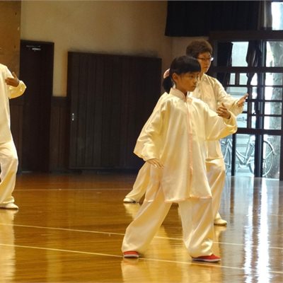 第24回太田市武術太極拳協会交流大会 菜摘ちゃん、今年は何と「32式剣」と 「総合」デビューです!