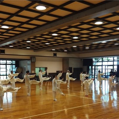 第24回太田市武術太極拳協会交流大会 脚がとってもきれいに上がってます!
