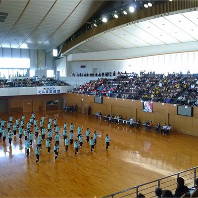 11月23日「群馬県太極拳協会・交流大会」です。 午前中はグループ発表で順位を競います。