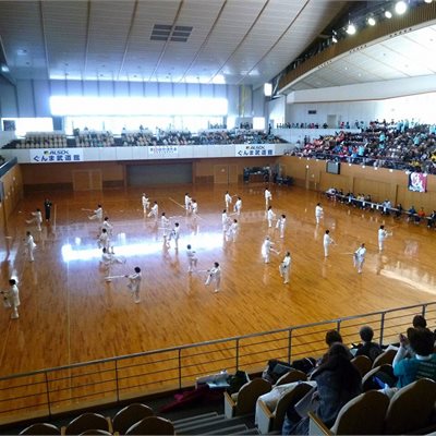 11月23日「群馬県太極拳協会・交流大会」です。 午前中はグループ発表で順位を競います。
