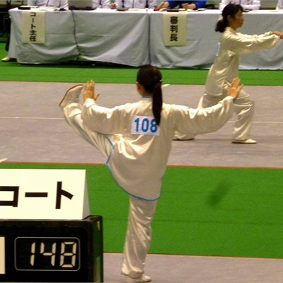 「女子24式太極拳C」に出場された石川県代表E選手、3位入賞おめでとうございます!