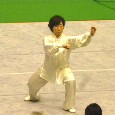 「女子楊式太極拳」 群馬県代表シードのN選手2位入賞 おめでとうございます! 昨年3位から1歩階段を上がりました!
