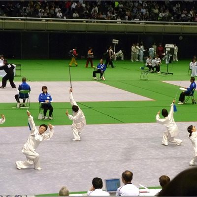 群馬県代表チームの「自選太極剣」です