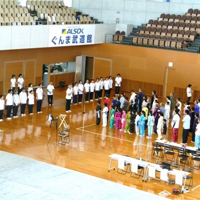 9月3日「群馬県協会競技大会」 絨毯を敷いての本格的な競技大会です。 みなさん、落ち着いて実力を発揮できたでしょうか?