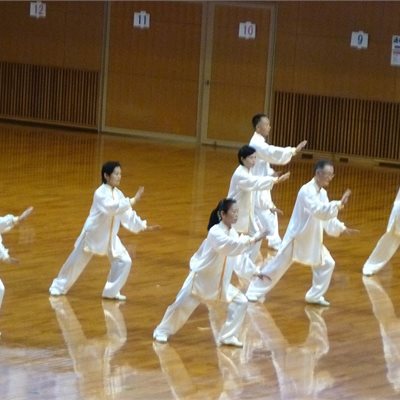 「ねんりんピック秋田2017」で見事7位入賞の「ぐんま七鶴の会」の皆さん。 きれいに揃った模範演舞です。 おめでとうございます!!!