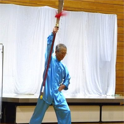 Sさんの十八番「春秋大刀」です!元気だなぁ~~!!!