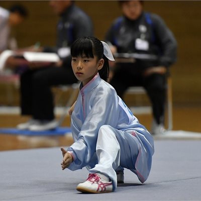 「第26回ジュニアオリンピックカップ」 菜摘ちゃん、ジュニア太極拳1女子の部 7位入賞おめでとう!