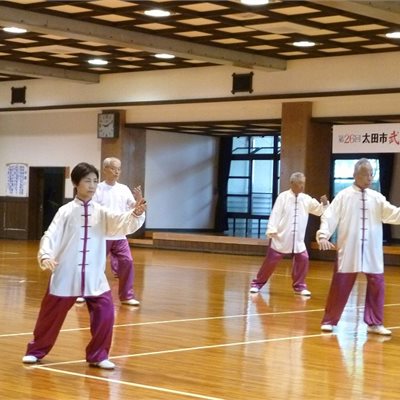 「第26回太田市太極拳交流大会」 私(山田)も所属している「太極拳太田クラブ」の皆さんです。