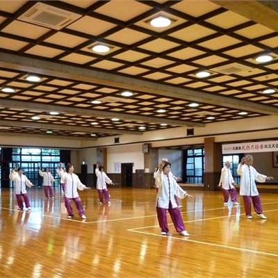 「第26回太田市太極拳交流大会」 私(山田)も所属している「太極拳太田クラブ」の皆さんです。
