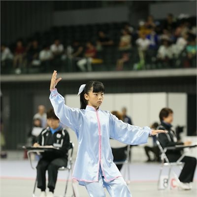 「第35回全日本武術太極拳選手権大会」 「第35回全日本武術太極拳選手権大会」が武蔵野の森総合スポーツプラザにて 7月6、7、8日と開催されました。