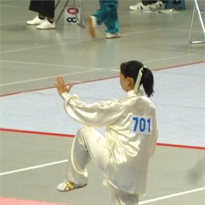 「第35回全日本武術太極拳選手権大会」 「女子楊式太極拳」群馬県代表のY選手です。 初出場には見えない落ち着いた演武です。 来年に向けて更なる飛躍を!期待しています!