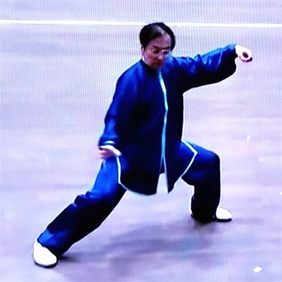 東京在住の陳式太極拳の大ベテランKさん 「第8回全日本健身気功太極拳練功大会」で8,72で優勝 「第1回東京国際伝統武術文化節」で8、82で第6位