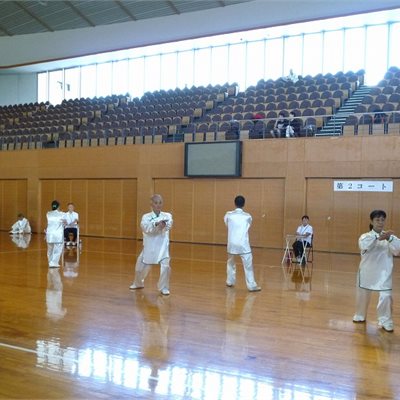 毎年恒例の「武術太極拳競技大会」が9月16日開催されました。 「高崎太極拳舞遊会」の皆さんです。