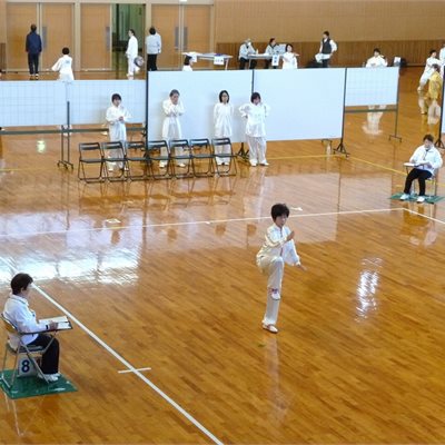 「群馬県武術太極拳選手権大会」 日頃の練習の成果を発揮出来たでしょうか?