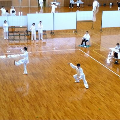 「群馬県武術太極拳選手権大会」 県代表の権利を勝ち取った皆さん、 全日本大会に向けて、頑張ってください!