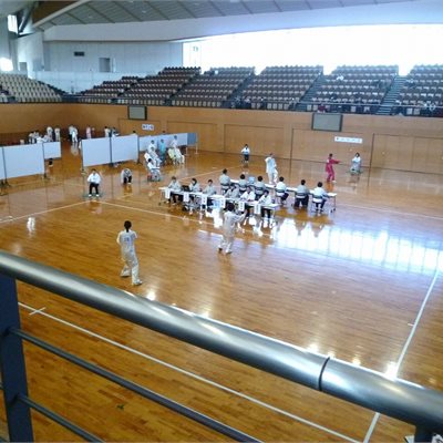 「群馬県武術太極拳選手権大会」 終わって一安心。 おめでとうございます。