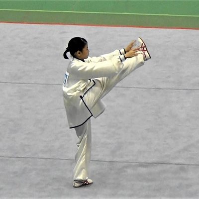 「第36回 武術太極拳選手権大会大会」 ミスは有ったけど打点は昨年より少し上がったそうです。 来年に向けて頑張ってくださいね!!