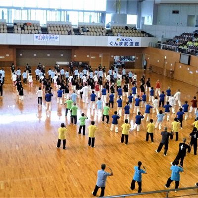 午後は自由参加の表演会になります
