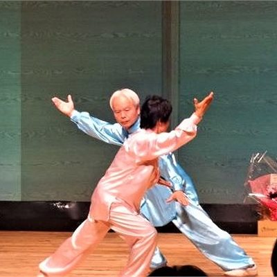 指導者の模範演舞