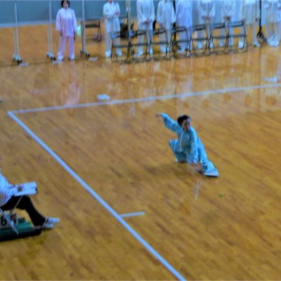 群馬県武術太極拳選手権大会 今年(2020年)も2月に群馬県大会が行われました。