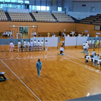 群馬県武術太極拳選手権大会 今年(2020年)も2月に群馬県大会が行われました。
