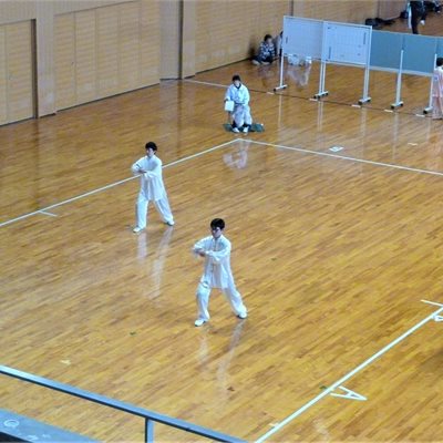 群馬県武術太極拳選手権大会 皆さん1年の練習の成果を発揮して競技に臨みます。