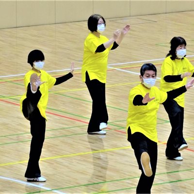 皆久しぶりの太極拳に ワクワクが抑えきれません！