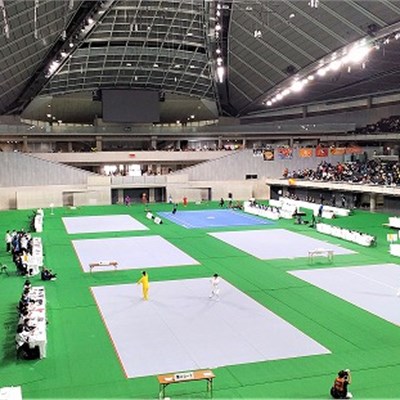 「第40回全日本武術太極拳選手権大会」 7月14、15、16日千駄ヶ谷東京体育館にて「第40回全日本武術太極拳選手権大会」が開催されました。
