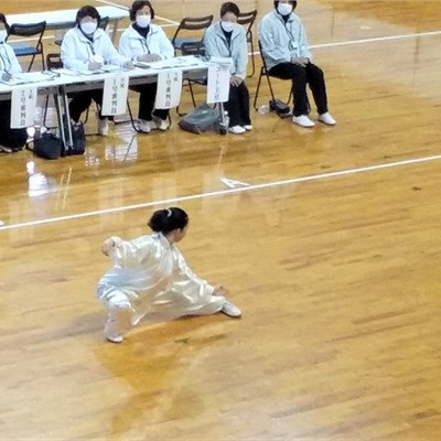 「群馬県武術太極拳選手権大会」続き コロナ禍で交流大会等出来ない事が多かったので久しぶり活気のある一日となりました。