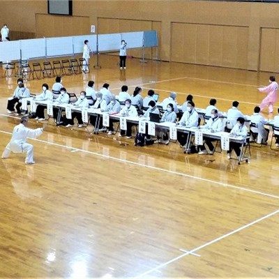 「群馬県武術太極拳選手権大会」続き コロナ禍で交流大会等出来ない事が多かったので久しぶり活気のある一日となりました。